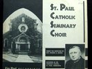 FRANCIS A MISSIA st. paul catholic seminary choir LP Acetate Master Pressing