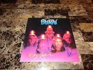 Deep Purple Glenn Hughes & Ian Paice Rare Hand Signed Burn Vinyl Black Sabbath