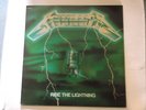 RARE metallica maxi 45 trs ride the lightning vert