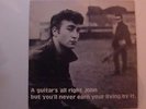 JOHN LENNON    A GUITAR S ALL RIGHT JOHN....  RARE 25 CM   VYNIL VERT