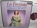 Decca SET 249/51 Verdi La Traviata Joan Sutherland ED1 WB 3LP Box Set