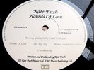 KATE BUSH Hounds Of Love 1985 UK EMI 1st PRESS w/MERCHANDISING SHEET MINT
