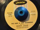 RARE 45 - MARY LOVE IF YOU CHANGE YOUR MIND /THE HURT Josie Northern Soul LISTEN