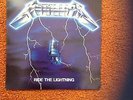 METALLICA 'RIDE THE LIGHTNING' VINYL LP,VERTIGO LABEL,1984,EX COND.