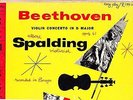 ALBERT SPALDING - BEETHOVEN VIOLIN CONCERTO - LOIBNER REMINGTON R-199-144
