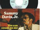 Sammy Davis Jr:You can count on me/Snap your fingers: Europe Picture cover:Soul
