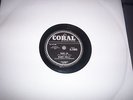 BUDDY HOLLY RAVE ON/TAKE YOUR TIME CORAL 78 RPM VERY GOOD PLUS CONDITION
