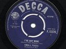 HEAR - SMALL FACES - I'VE GOT MINE - UK DECCA RARE 2ND 45 - MOD/BEAT 65