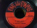 BABA BROOKS - SHANK I SHECK /- NO BODY KNOW - KING EDWARDS 7