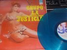 GRUPO LA JUSTICIA Killer Hard Salsa Dura Guaguanco BLUE VINYL Cheesecake Cover L