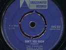 Pioneers - Don't You Know / Me Naw Go A Believe UK Amalgamated 7