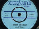 Jackie Mittoo - Mission Impossible / The Heptones - Giddy Up UK Coxsone 7
