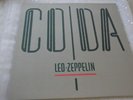 LED ZEPPELIN LP CODA A0051 A2  B UK FIRST PRESS EXCELLENT SCRATCHED OUT  MATRIX