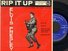 ELVIS PRESLEY EP ITALY RIP IT UP RCA BLUE LABEL A72V0091 1957 ORIGINAL RARE VG++
