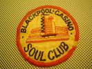 ORIGINAL NORTHERN SOUL PATCH-BLACKPOOL CASINO SOUL CLUB-VG CONDITION