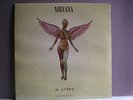 NIRVANA LP, IN UTERO 1993 ORIGINAL factory SEALED, Ist pressing,limited edition