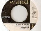 THE DIPLOMATS Ive Got A Feeling Love Aint What WAND PROMO NORTHERN SOUL 45