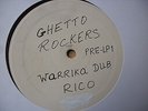 LP  RICO - WARRIKA DUB 1979(?) UK-GHETTO ROCKERS 1ST-PRESS LEGENDARY HORNS RAR