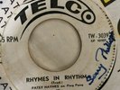 PATSY HAYNESS ON PING PONG - rhymes in rhythm b/w moonlight and roses - TELCO