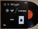 O.V. WRIGHT A Nickel & A Nail JAPAN 70's RED LABEL LP BACKBEAT OV