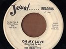 JEWEL soul PROMO 45  THE OBJECTIVES - Oh My Love + Love Went Away