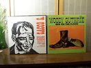 WOODY GUTHRIE 2 LP LOT# 2 BALLADS OF SACCO & VANZETTI & BED ON THE FLOOR ORIG NM