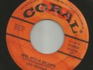 ROCKABILLY-- LOU GRAHAM--WEE WILLIE BROWN --HEAR BOTH-1958 CORAL