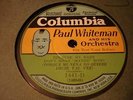 JAZZ PAUL WHITEMAN BIX BEIDERBECKE Because My Baby Don't Mean Maybe Now COL 1441