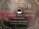 TENNEVA RAMBLERS / GRANT BROTHERS VICTOR 20861 COUNTRY 78 RPM RECORD V+