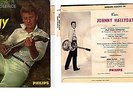 RARE 45T EP JOHNNY HALLYDAY DOUCE VIOLENCE 4ième  pochette. imprimée en argenté
