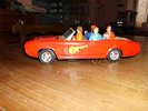 Tin toy Monkee  Mobile Japan ASC The Monkees Pontiac GTO 1960's Aoshin Japan