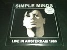 SIMPLE MINDS  LIVE IN AMSTERDAM 1980  RARE LIMITED 7