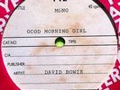 DAVID BOWIE 1966 UK GOOD MORNING GIRL PYE ACETATE MONO NEVER SEEN BEFORE ON EBAY