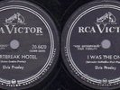 Elvis Presley Rock'n Roll 78 RPM record Heartbreak Hotel / I Was The One