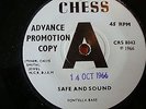 Fontella Bass, Safe and Sound, Rare Chess Promo VG