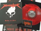 VOMITOR - Bleeding the Priest LP DIE HARD Red Vinyl + Backpatch Destroyer 666