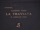 Album 78 Tours LA TRAVIATA Verdi 1928 Mercedes Capsir Lionello Cecil