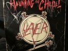 SLAYER Haunting the Chapel EP Hell Awaits LP AUTOGRAPHED BY BAND THRASH METAL NR