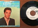 ELVIS PRESLEY 45 MILKY WHITE WAY GOLD STANDARD WHITE LABEL PROMO W/ SLEEVE NICE