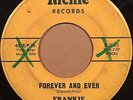 Doo Wop 45 FRANKIE & THE C-NOTES Forever and Ever on RICHIE ORIG. 1st   HEAR