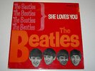 BEATLES - SHE LOVES YOU - EP 45 RARE 1963 PORTUGAL PRESSING LMEP 1162 - LISTEN