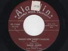 '57 Jazzy Gal R&B AGGIE DUKES Swing Low Sweet Cadillac Pts 1-2 ALADDIN VG++ HEAR