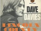 THE KINKS / DAVE DAVIES ‘LINCOLN COUNTY’ FRENCH PS 45 RPM VINYL