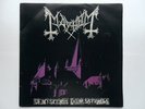 MAYHEM DE MYSTERIIS DOM SATHANAS LP ORIGINAL EX ANTI-MOSH 006 BATHORY BURZUN