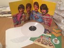 The Beatles Sgt Pepper WHITE VINYL French Disque En Couleur DC 1 NM