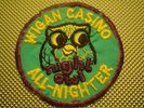 ORIGINAL NORTHERN SOUL PATCH-SMALLER WIGAN CASINO NIGHT OWL ALL-NIGHTER- EX CON