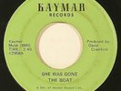 Garage psych 45 The BOAT “She Was Gone” on KAYMAR (Baltimore) nice HEAR