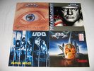 4 Vinyl LP U.D.O. Faceless World + Timebomb + Mean Machine + Animal House   UDO