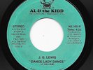 Modern Soul 45 J.G. LEWIS Dance Lady Dance/That's Her Al & The Kidd HEAR
