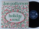 DON PATTERSON Holiday Soul PRESTIGE LP VG++